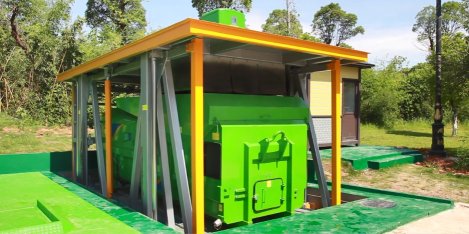 景觀式垃圾中轉(zhuǎn)站